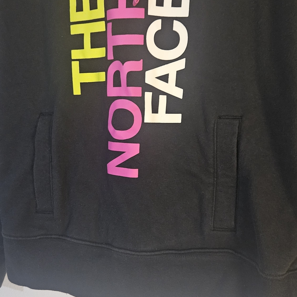 The North Face women Hoodie Pullover Sweatshirt Pockets Outdoor Size M Unisex - Picture 3 of 10